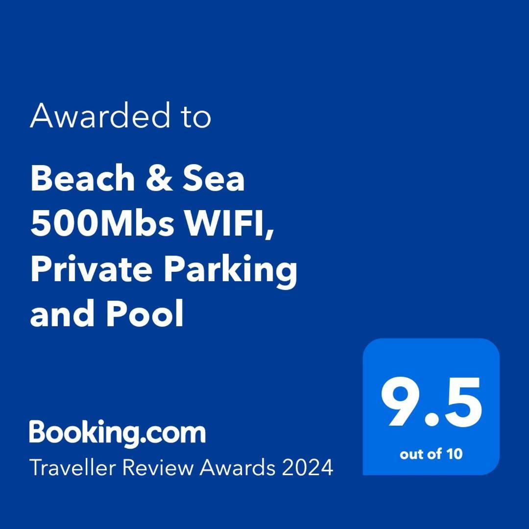Beach & Sea Apt, Fast Wifi, Airco, Private Parking And Pool Portimão Dış mekan fotoğraf